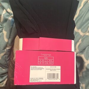 Xhilaration textured leggings black new size medium